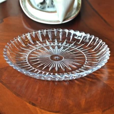 Cina 2016 China  popular glass fruit plate,crystal glass bowls wholesale produttore
