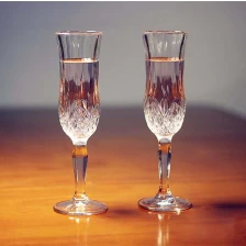 China Usando o fornecedor de copos de champanhe Cristal clássico do banquete fabricante