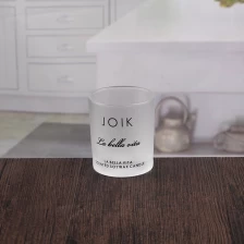 China China bulk white decal votive candle holder supplier manufacturer