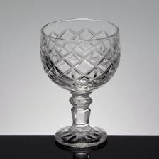 porcelana Copas para helado vidrio tazas surtidor de venta tazas claro de vidrio vasos de bebida China fabricante