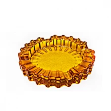 China China factory price promotion round carved glass ashtray and glass ashtray manufacturer manufacturer