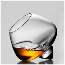 porcelana China fabricante vasos de brandy empresas de vidrio sin tallo fabricante