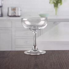 China China inexpensive round champagne glassware short stem crystal champagne saucer wholesale manufacturer