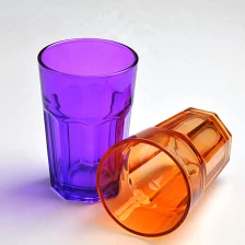 Chine Nouveau verre de couleur de pulvérisation Chine coupe couleur fournisseur boire de verres tumbler fabricant