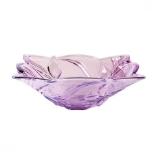 porcelana Moda plato de cristal fruta elegantemente decorar con proveedor bandeja de fruta fabricante