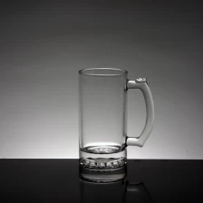 China Hochwertige Glas-Bierkrüge, 500ml Glas Tassen Hersteller