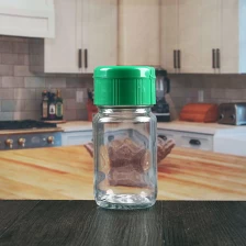 Çin Toptan 12 oz cam baharat kavanozları kapaklı küçük cam kavanozlar üretici firma