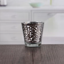 China Wholesale cheap heat resistant glass candle holder manufacturer