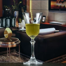 China Bola grossa de garrafas de champanhe a granel com óculos de champanhe de cristal com logotipo fabricante