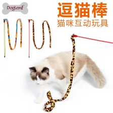 China Color cloth strips funny cat stick manufacturer