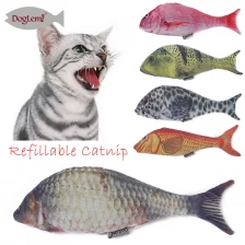 中国 鱼型猫药包玩具 制造商
