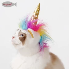 porcelana Halloween Unicorn Cat Headgear fabricante