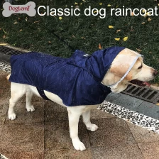 China Classic dog raincoat manufacturer