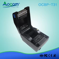 China (OCBP -T31) 3 inch directe thermische barcode printer sticker met kleefetiket fabrikant