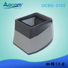 Cina (OCBS-2103)Horizontal bar codes Reader Desktop 1D/2D Mobile Barcode Scanner produttore