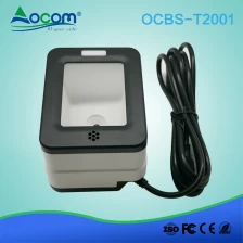 China (OCBS -T2001) 2D Scanner de Código de Barras Omnidirecional Handsfree USB Auto fabricante