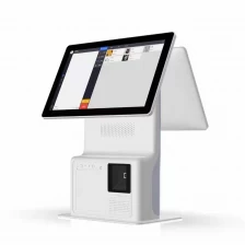 China (POS-1508-W/A) 15.8 Inch Andorid/Windows All-In-One Self-service POS System manufacturer