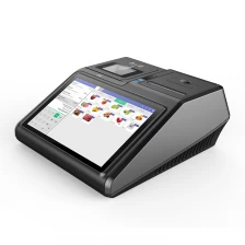 China (POS-M101-W) 10.1 Inch Windows 10 Pro system Touch Screen POS Terminal with 80mm Printer, LCD Display MSR RFID 2D Scanner Battery options manufacturer