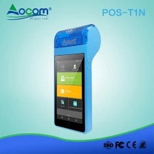 China (POS-T1N) 5 inch Handheld Android 7.0 POS Terminal with 58mm Thermal Printer manufacturer
