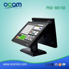 China 15 inch all in one Touch screen POS machine voor POS-systeem (POS8815D) fabrikant
