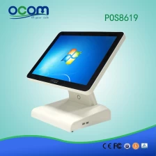 China 15 inch oem pos pc touch screen all in one pc (POS8619) fabrikant