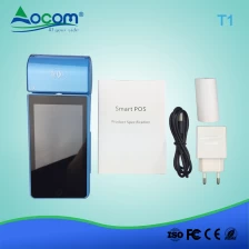 China 4g terminal Pos móvel com leitor NFC e slot para cartão SIM fabricante