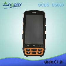 China OCBS -D5000 PDA-barcodescanner Android Industriële PDA's met houder fabrikant