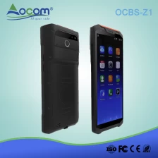 China Android handheld 2d qr code scanner logistics pda support 4G Communication manufacturer