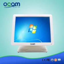 China Cheap white and black 15" windows touch screen pos system all in one manufacturer