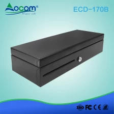 China ECD-170B Heavy duty balck white rj11 170 flip top metal cash drawer manufacturer