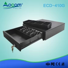 China ECD-410G Metal POS Cash Drawer Supermarket RJ11 Cash Drawer manufacturer