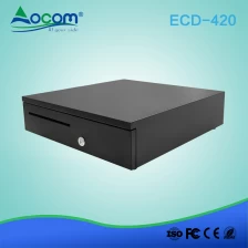 China ECD-420 3-position locks 420 RJ11 cheap metal cash drawer for pos system manufacturer