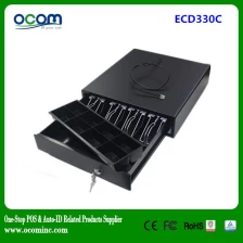 الصين ECD330C Black RJ11 pos cash drawer box 12V/24V optional الصانع