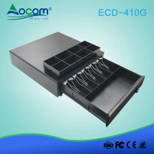 China ECD410G Electronic Automatic open Metal USB RJ11 POS cash drawer manufacturer