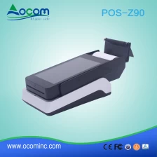 China Novo design portátil POS máquina de pagamento com impressora de 58mm construído em (POS-Z90) fabricante
