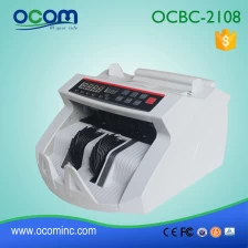 China OCBC-2108: bankbiljet Valuta Counter met Fake Detector fabrikant
