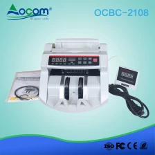 China OCBC-2108 Máquina Contadora de Dinheiro com Detector UV de Contagem de Faturas MG fabricante