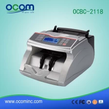 China OCBC-2118 Money Bill Banknote Counter With Big LCD manufacturer