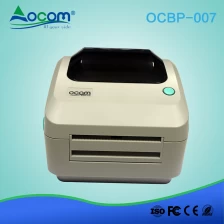 Chiny OCBP -007A Biały 4-calowa drukarka etykiet z termicznym drukowaniem kodów kreskowych producent