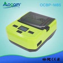 China OCBP-M85 portable bluetooth self adhesive barcode label sticker  printer manufacturer