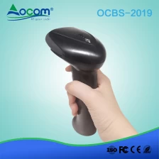 porcelana OCBS -2019 Tiendas minoristas baratas escáner de código de barras USB con cable de mano qr fabricante