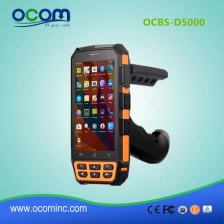 China OCBS -D5000 koerier qr code scanner android pda met pistoolgreep fabrikant