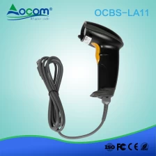 China Handheld Inventory Laser Bar Code Reader with USB Cable manufacturer