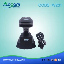 China (OCBS-W231) Handheld 433MHz Wireless QR Code Scanner de código de barras 2D com berço fabricante