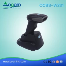 China OCBS-W231Wireless freqüência USB leitor de código de barras scanner com memória fabricante