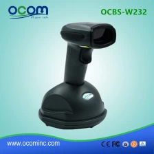 Chiny OCBS-W232-Handheld 2d skaner kodów kreskowych Bluetooth z kołyską producent