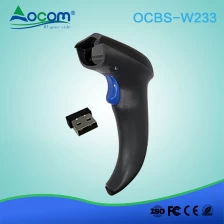 China OCBS-W233 2.4G bluetooth USB handheld 2d wireless barcode scanner with memory manufacturer