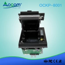 China OCKP-8001 80mm auto cutter mount kiosk thermal receipt printer module manufacturer
