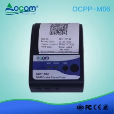 China OCPP-M06 POS 58 mm stuurprogramma Bluetooth thermische bonprinter voor mobiel fabrikant