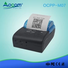 Chiny OCPP-M07 Przenośna bateria 58mm QR kod mobilna bluetooth mini drukarka pokwitowań producent